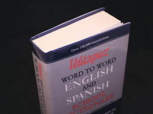 case bound book dictionary